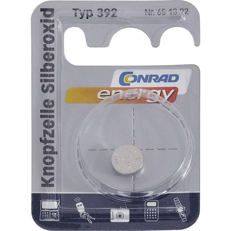Baterija 392 AgO Conrad energy SR41 
