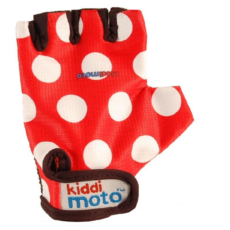 prosticas.si Otroške rokavice Kiddimoto Red Dotty