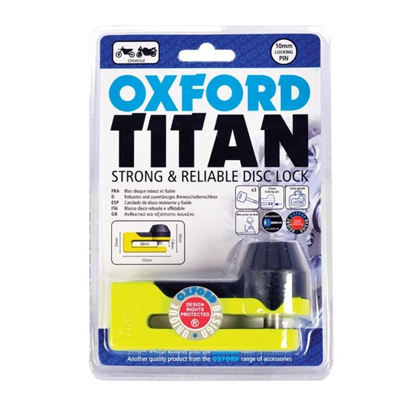 Titan ključavnica Oxford Disc-Lock&Pouch
