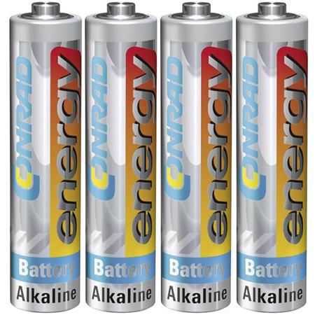Micro baterija (AAA) Alk-Mn Conrad energ
