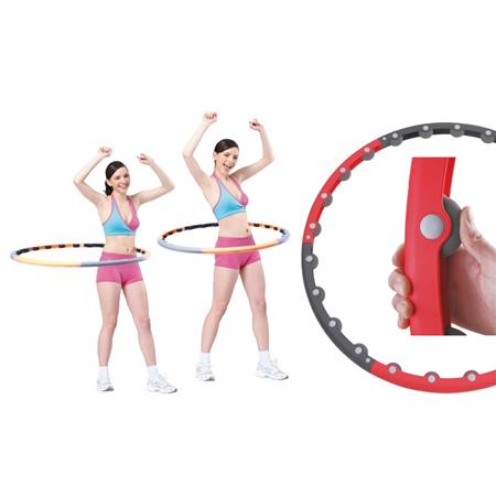 Obroč Hula Hop Spartan z mehkimi kolesi