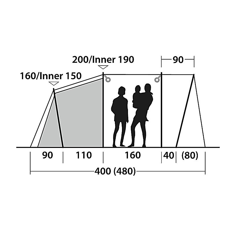 Šotor Outwell Ashwood 3