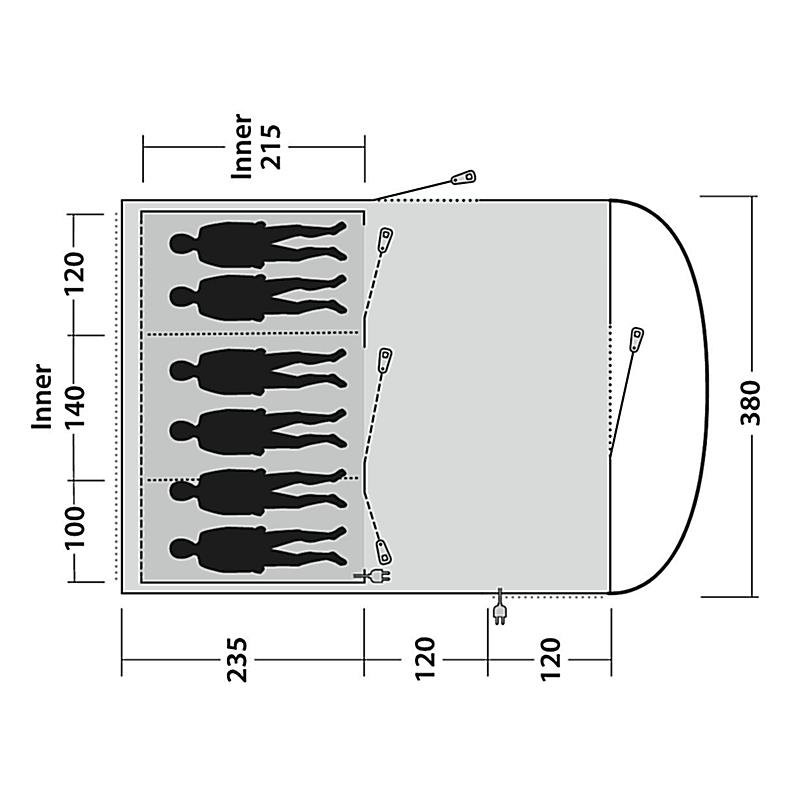Šotor Outwell Sky 6