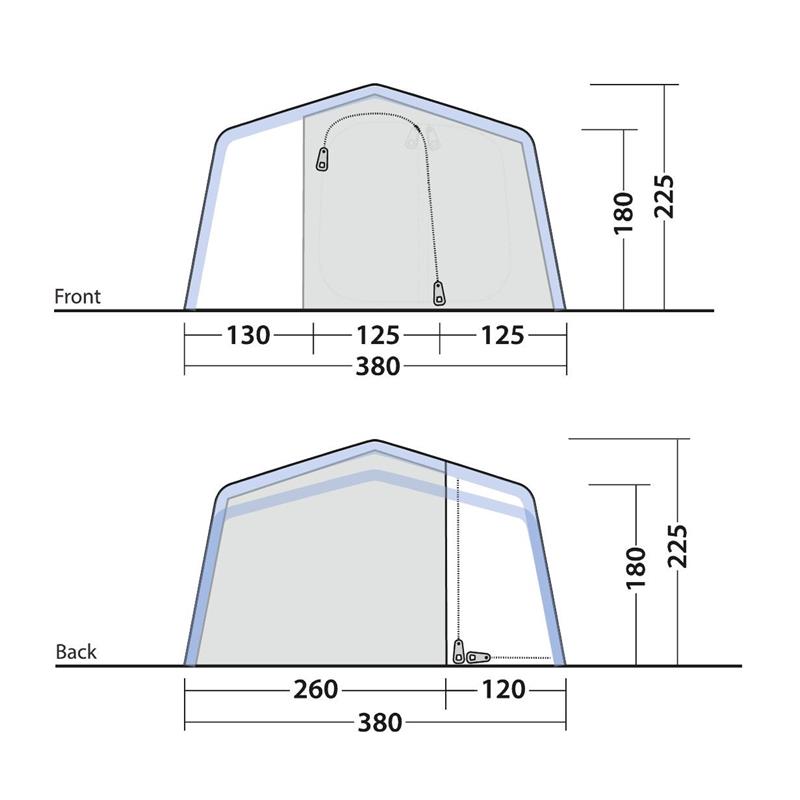Šotor Outwell Michigan 4 Air