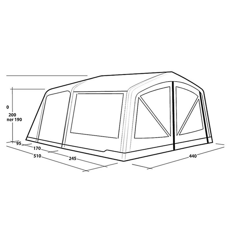 Šotor Outwell Maryland 5 Air
