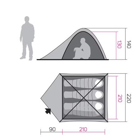 Šotor Hannah Tycoon 4