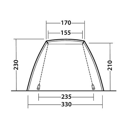Tenda Outwell Woodcrest