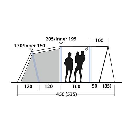 Šotor Outwell Sunhill 5 Air