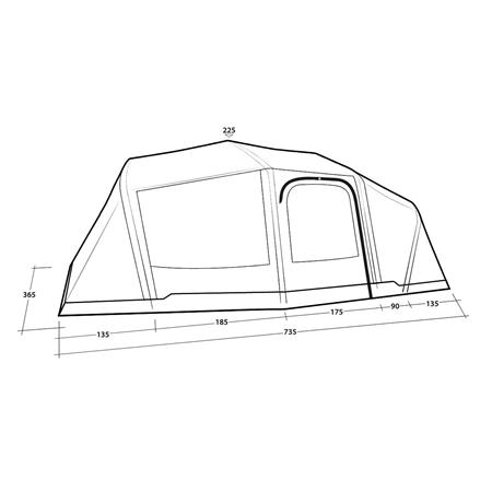 Šotor Outwell Hartford 6 Air