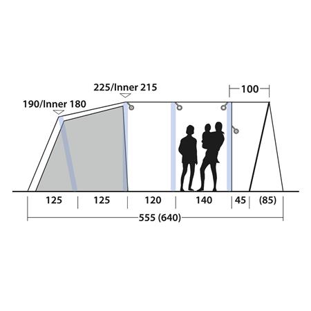 Šotor Outwell Florida 5 Air