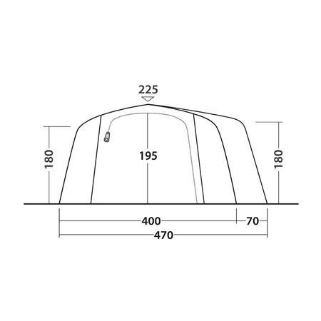 Šotor Outwell Montana 6 Air