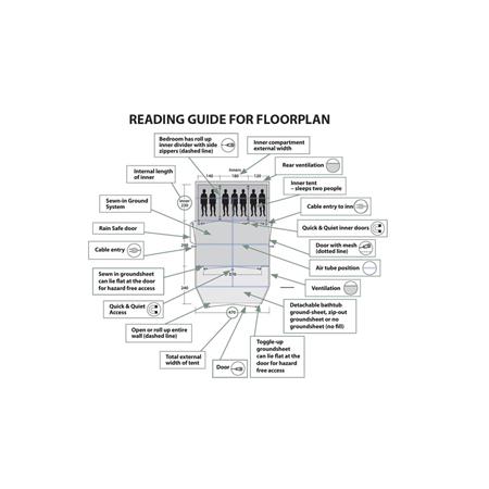 Šotor Outwell Michigan 4 Air