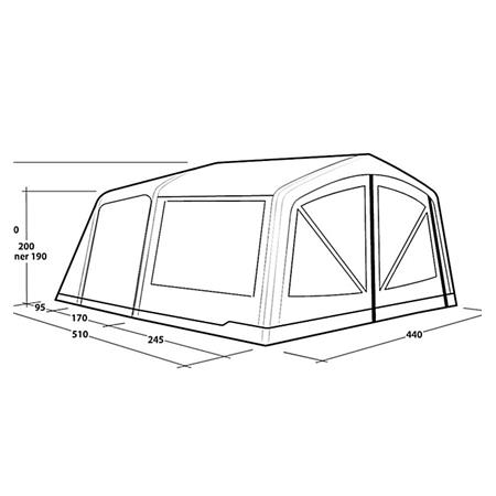 Šotor Outwell Maryland 5 Air