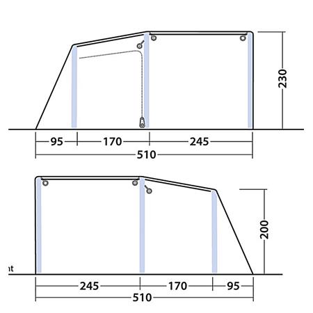 Šotor Outwell Maryland 5 Air