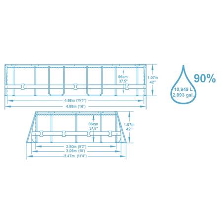 Bazen Bestway Power Steel