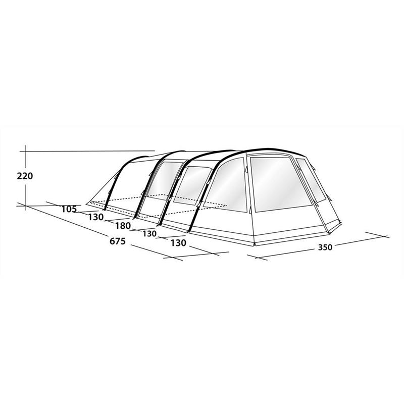 Šotor Outwell Air Polyester Edmonds 5A  