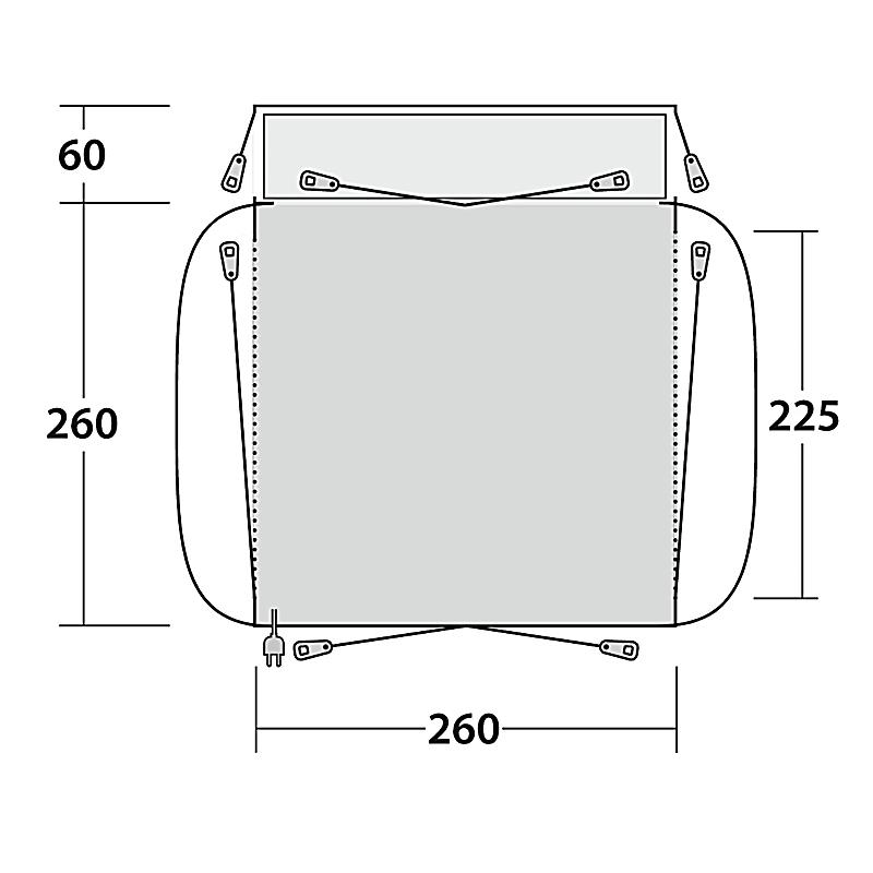 Tenda Outwell Milestone Lux