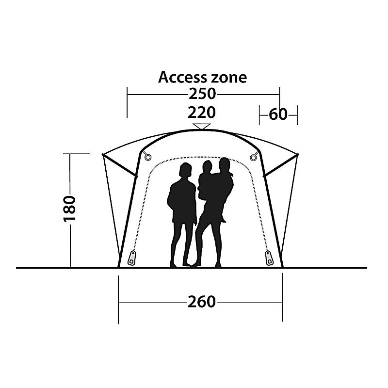 Tenda Outwell Milestone Lux