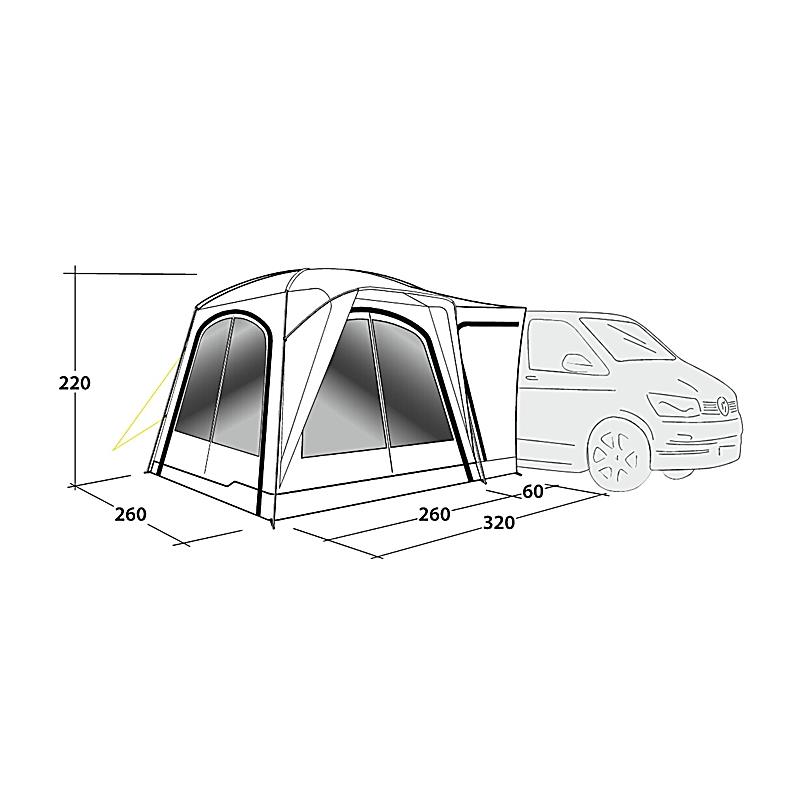 Tenda Outwell Milestone Lux