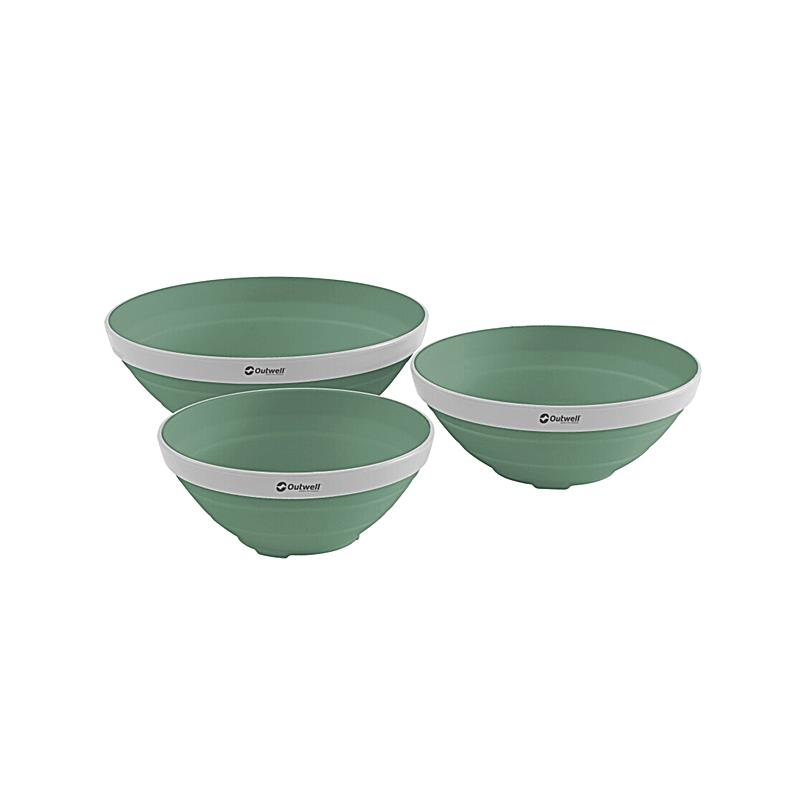 Set posode Outwell Shadow Green