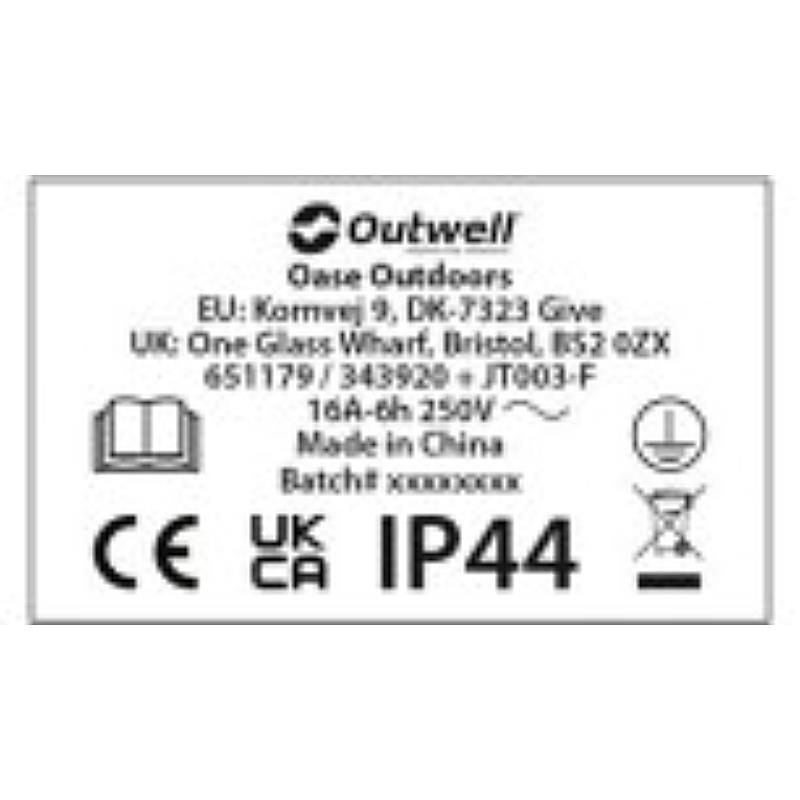 Pretvorni kabel Outwell Opus 0,3m
