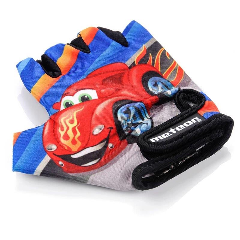 Kolesarske rokavice Meteor Kids Auto    