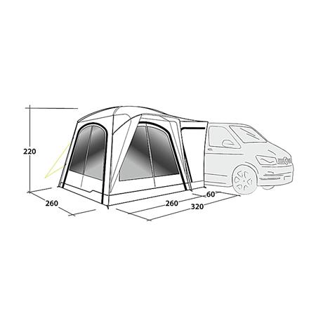 Tenda Outwell Milestone Lux