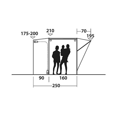 Tenda Outwell Waystone 160