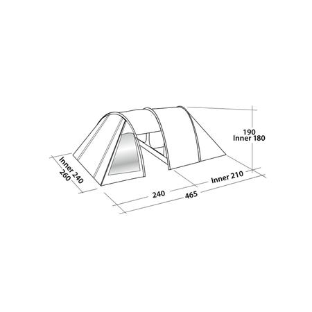 Šotor Easy Camp EXPLORER Galaxy 400