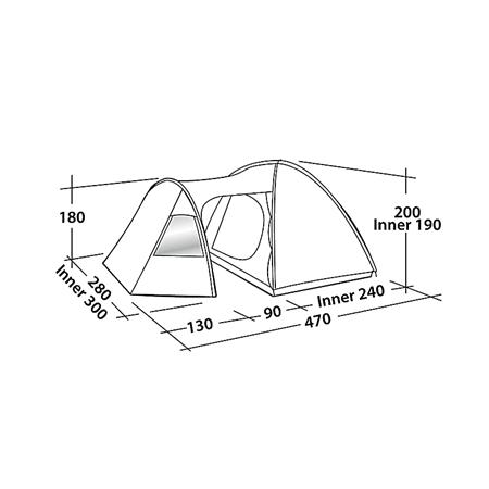 Šotor Easy Camp Eclipse 500