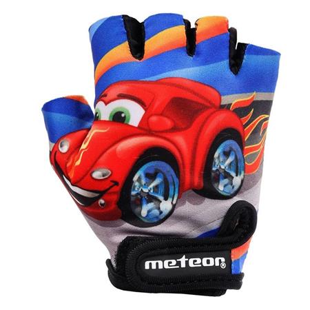 Kolesarske rokavice Meteor Kids Auto    