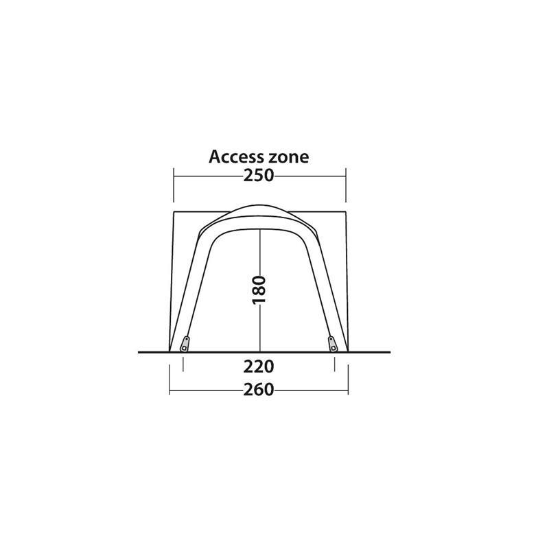 Šotor Outwell Milestone Shade