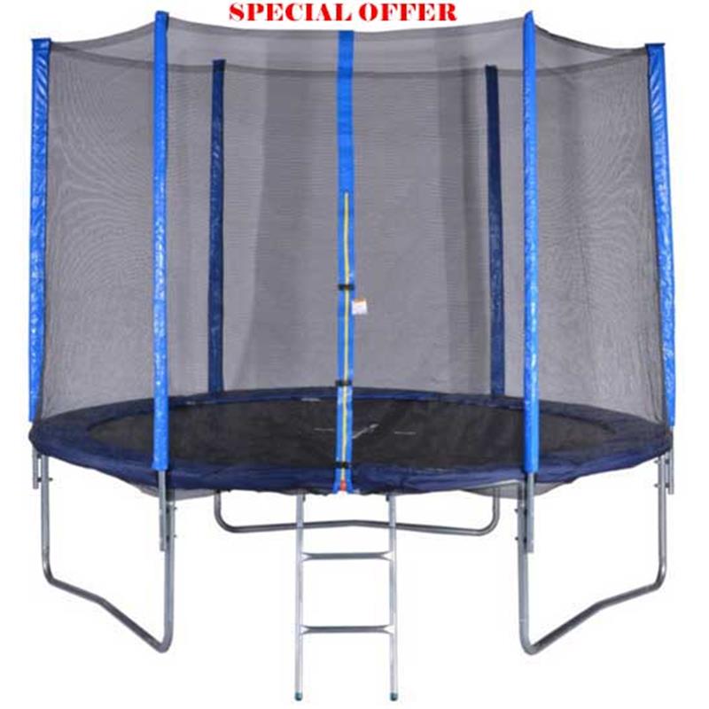 Trampolin, mreža, lestev Spartan 305 cm