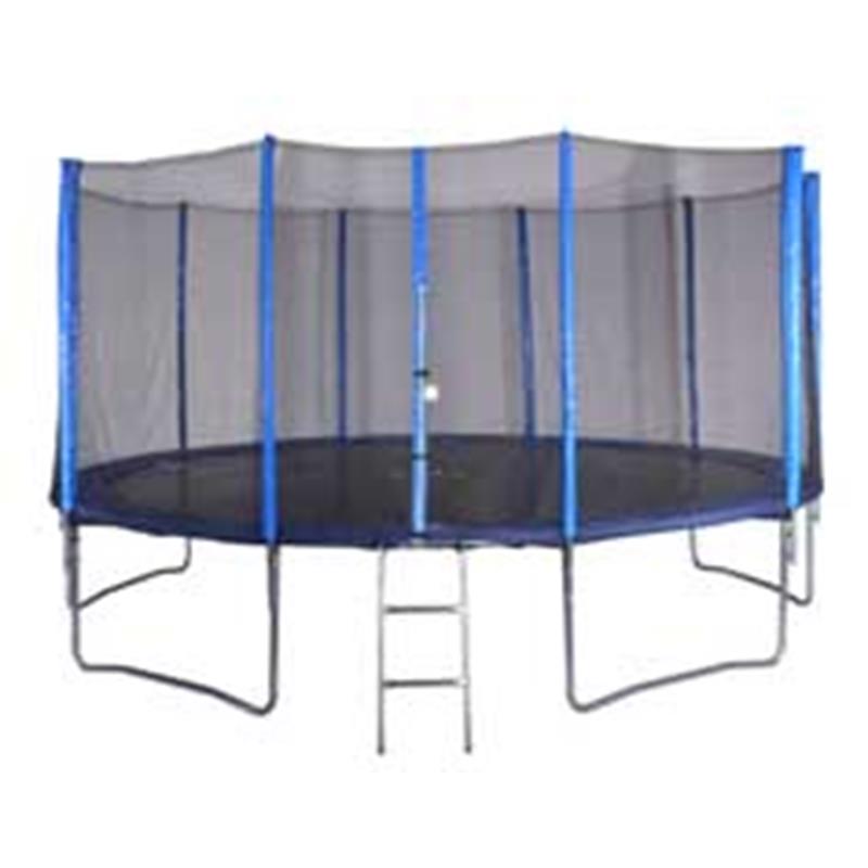 Trampolin, mreža, lestev Spartan 487 cm