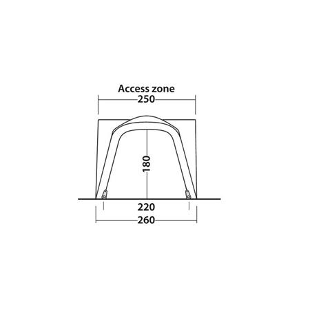 Šotor Outwell Milestone Shade