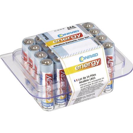 Micro baterija (AAA) Alk-Mn Conrad energ