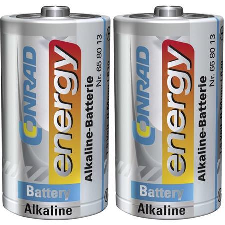 Mono baterija (D) Alk-Mn Conrad energy L
